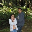 Summer, 2012, with Kara, Andrew and Madeline - Avenue of the Giants - 02